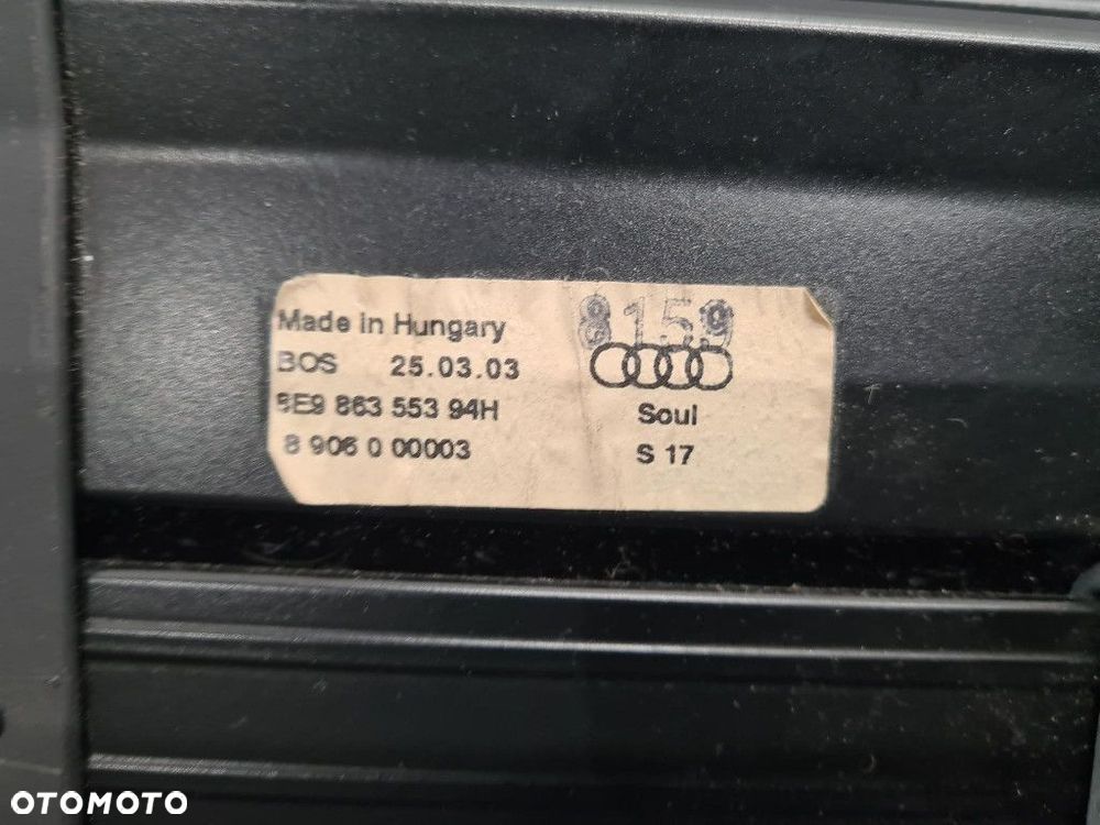 AUDI A4 B6 ROLETA 8E986355394H - 6