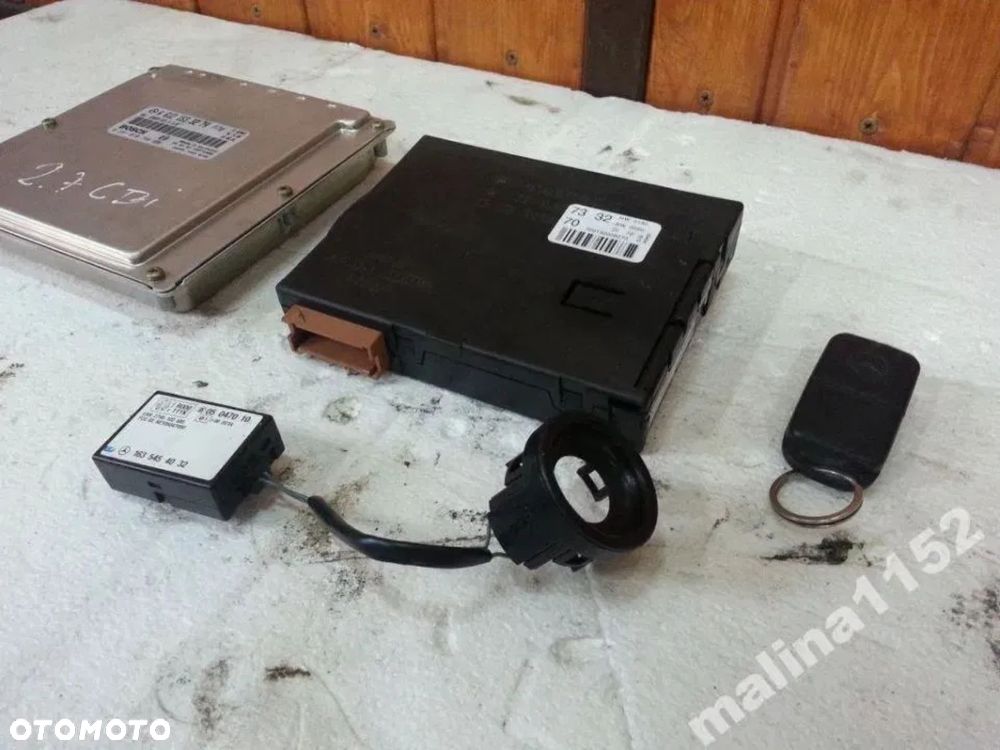 ML 163 2.7 cdi Zestaw sterownik silnika imob - 2