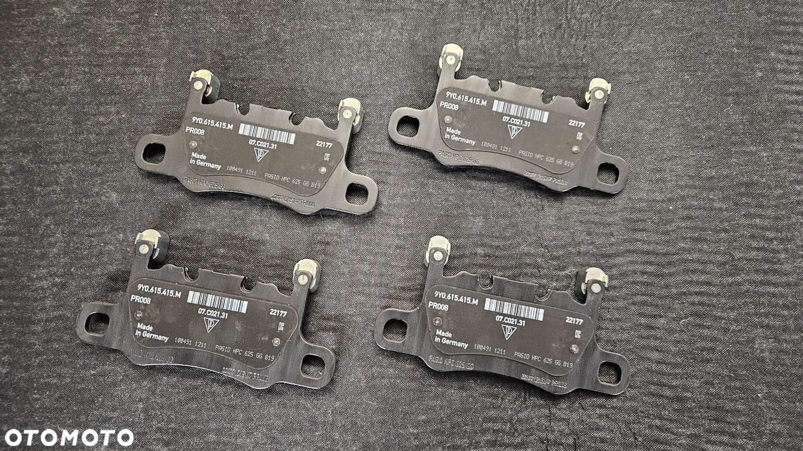 Nowe Klocki hamulcowe tył Porsche 911 992 S 4S 992698075P 992.698.075.P - 3