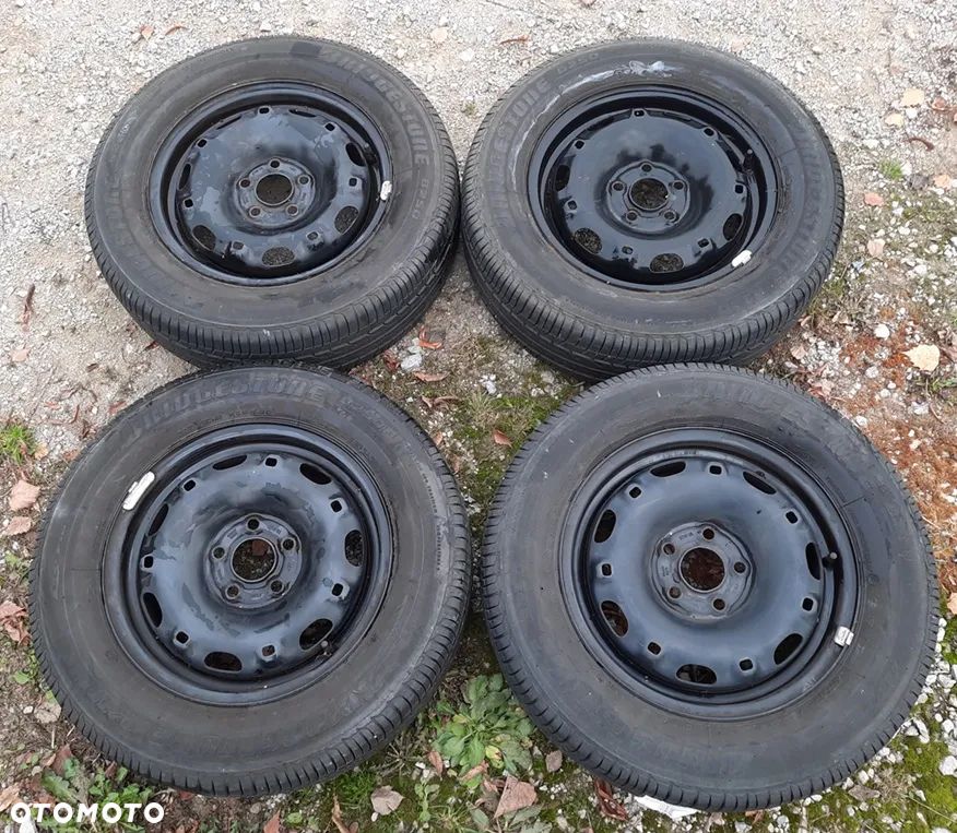 4x koła felgi opony Volkswagen Polo Golf Audi Seat Skoda Bridgestone B250 Ecopia 175/70/14 84T 175/70R14 5x100 - 1