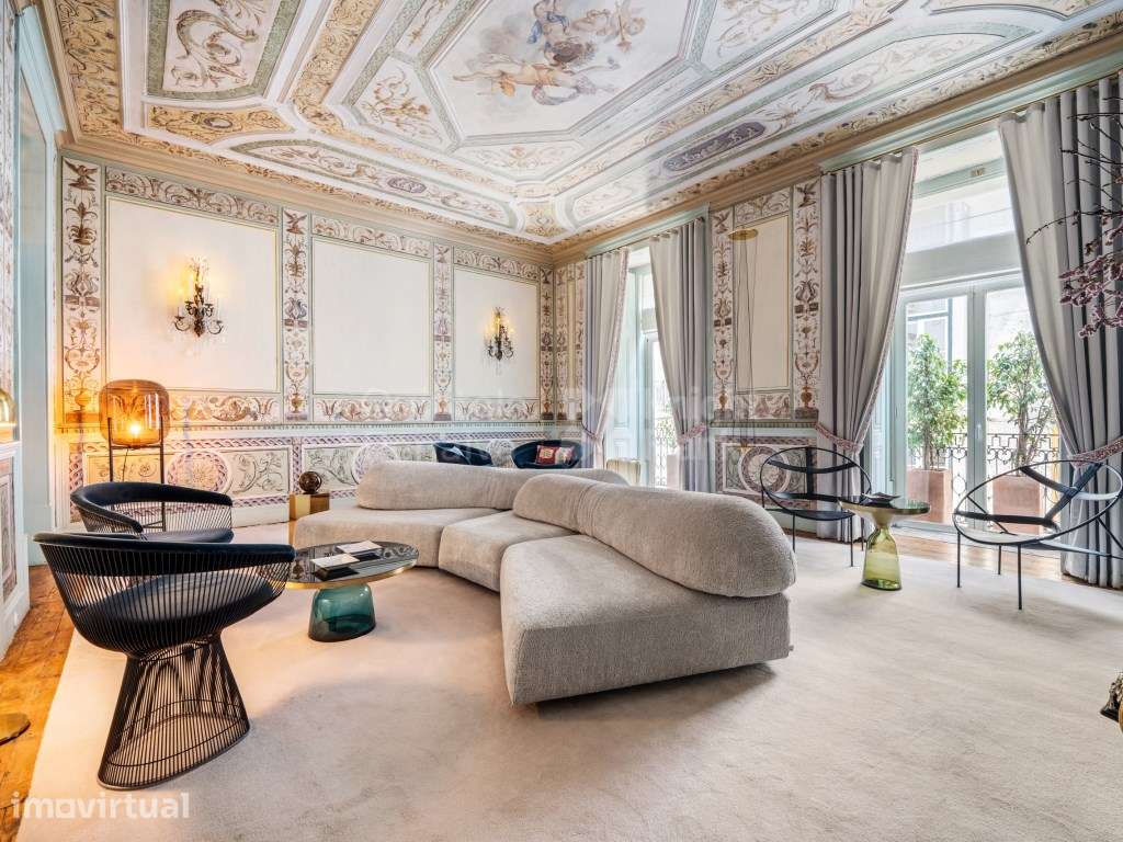 Apartamento T3 de charme em antigo palacete em Alfama, Lisboa - Grande imagem: 2/52