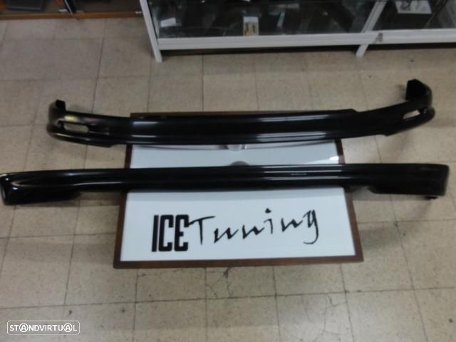 Kit Lip / Spoiler frontal Type r + Traseiro Honda Civic EK, EJ 99-01 3 Portas - 1
