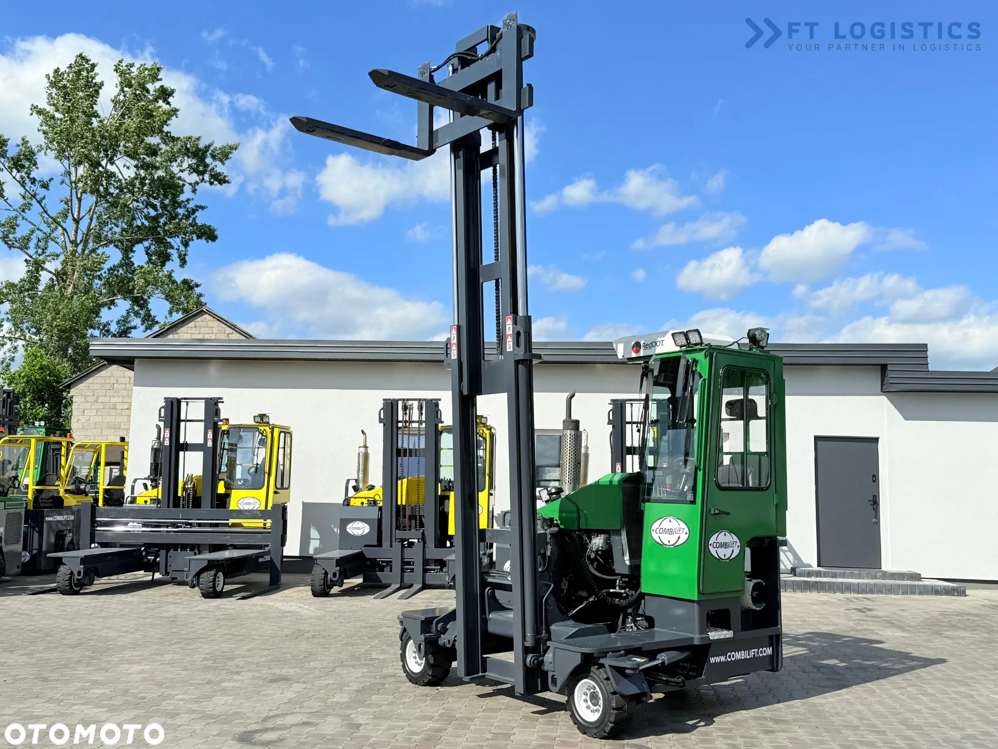 Combilift C3500 / DUPLEX 4100MM / GAS / WYSUWNE WIDŁY / KABINA / OGRZEWANIA + KLIMATYZACJA / JAK NOWY - 27