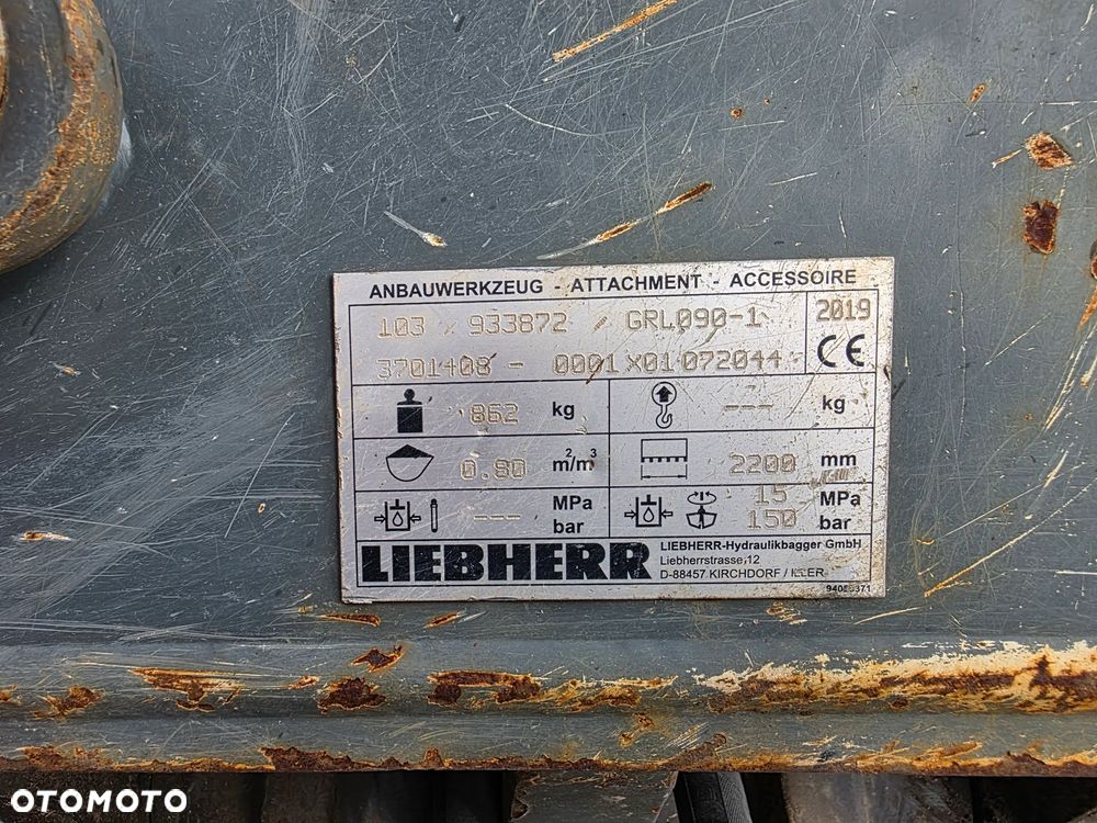 Liebherr A 916 Litronic, 2019 ROK, PODPORY + PŁUG, 6100 MTH - 21