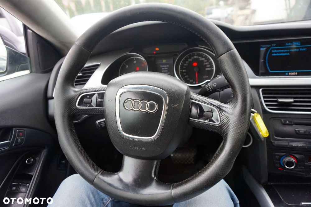 KIEROWNICA SKÓRZANA SKÓRA A5 I 8T 8T0419091A AUDI 2007-2016 - 2