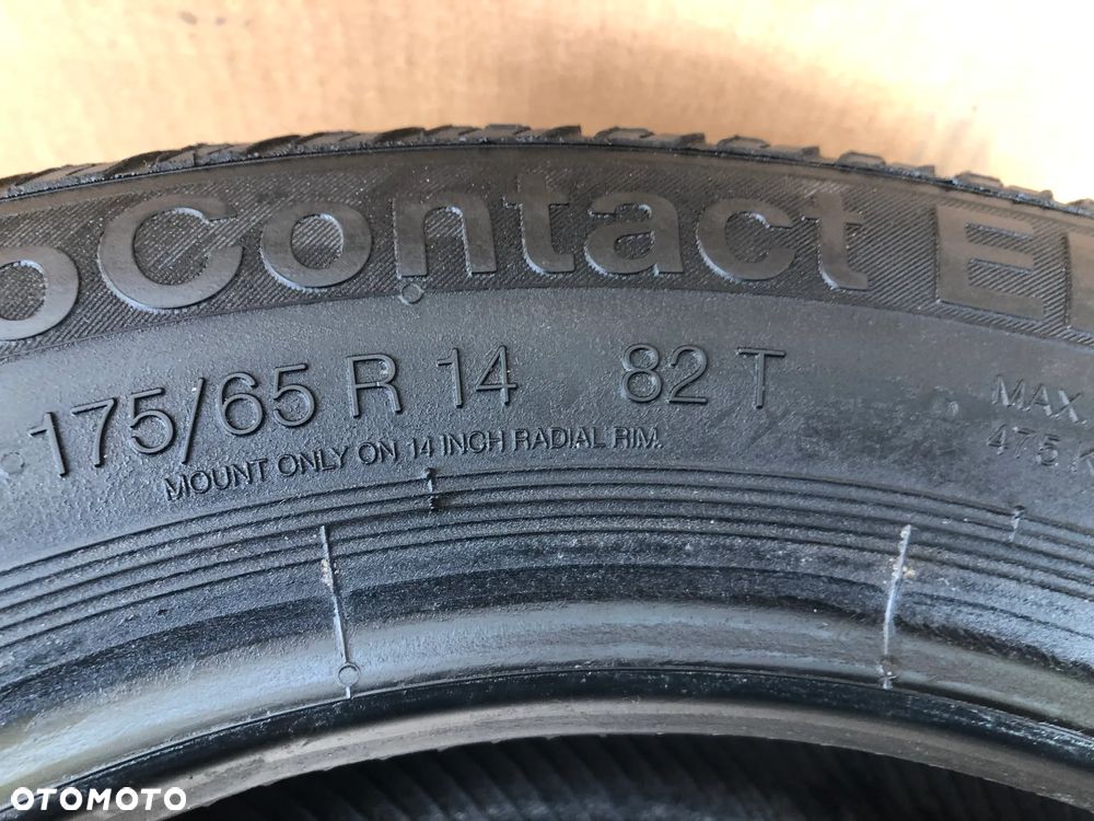 Opona Letnia 175/65 R14 82T 8MM 2004R Continental ContiEcoContact EP- Gwarancja Wysyłka Montaż - 7