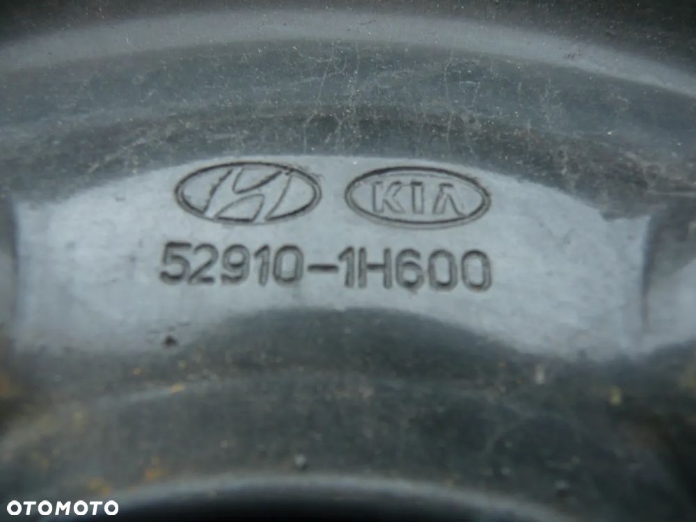 15” - felgi Oryginał: KIA / HYUNDAI - 5x114,3 , r15 cali - fi-67 mm - Sportage X-Ceed Sorento ProCeed Tucson i30 i40 ix35 ix55 -Stalowe -- Koło ZAPASOWE Zapasówka dojazdowe - 2