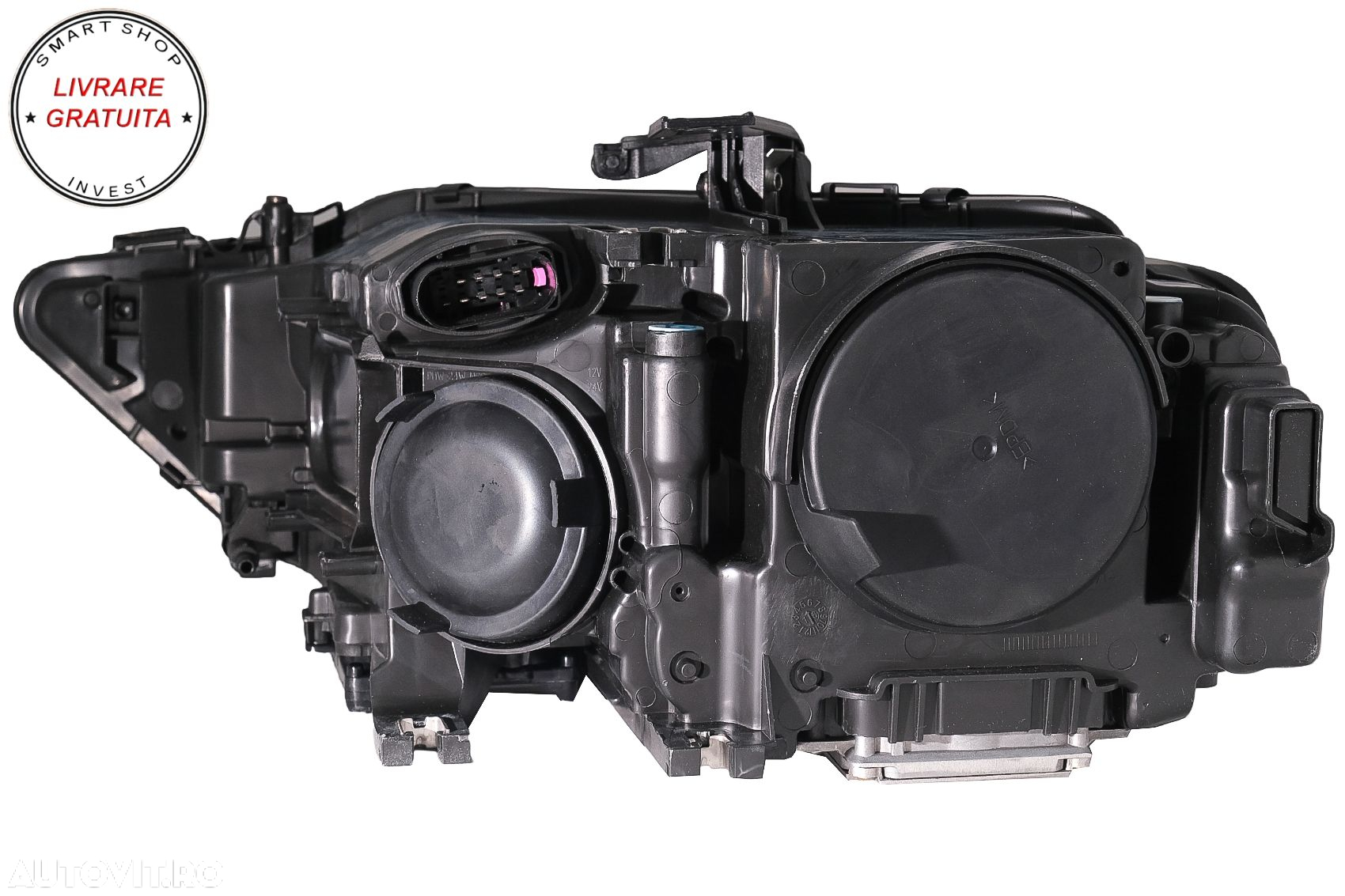 Faruri Full LED Audi A4 B8.5 Facelift  (2012-2015) Negru Semnal Dinamic A4 B9.5 De- livrare gratuita - 15