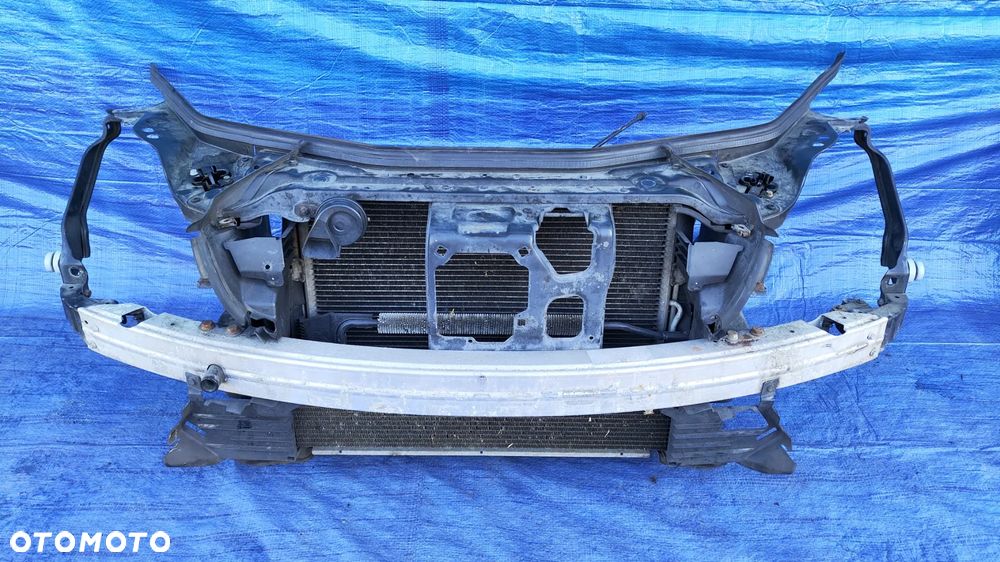 PAS PRZEDNI OKULAR LEWY PRAWY PRZÓD BELKA WZMOCNIENIE ZDERZAKA STREFA ZGNIOTU WENTYLATOR CHŁODNICY MERCEDES CLS W219 C219 - 1