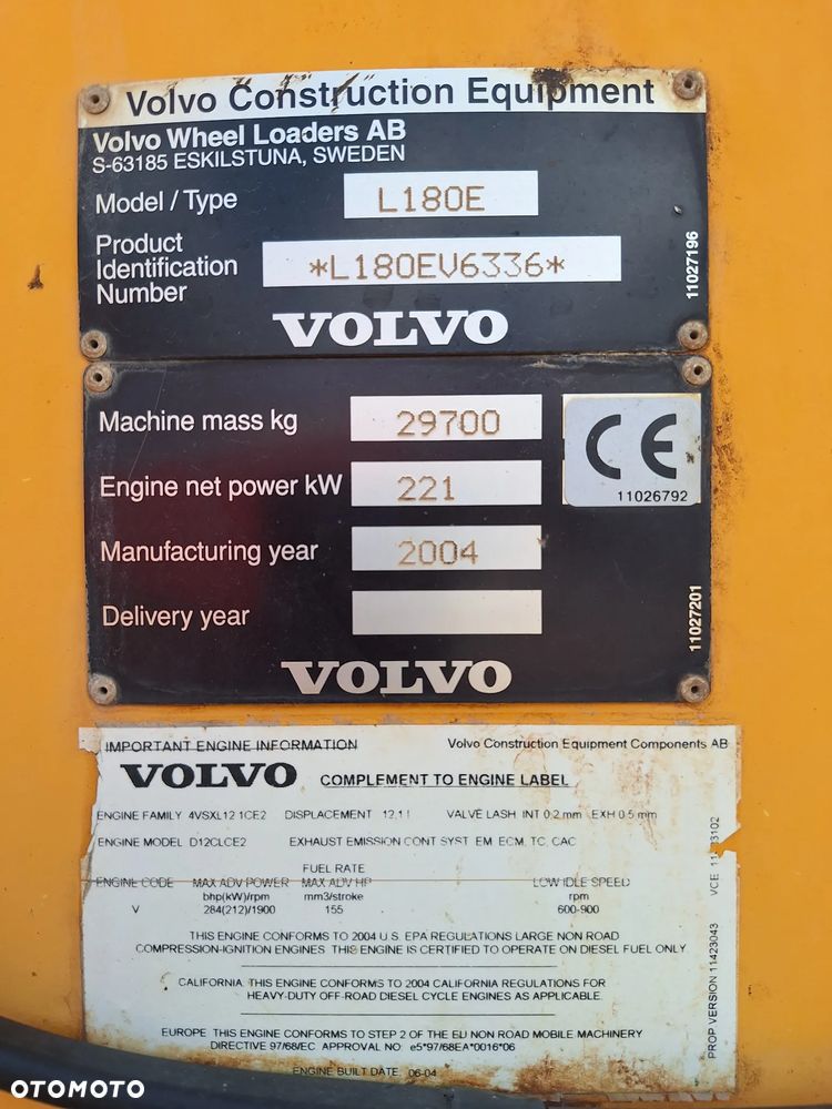 Volvo L180E - 20