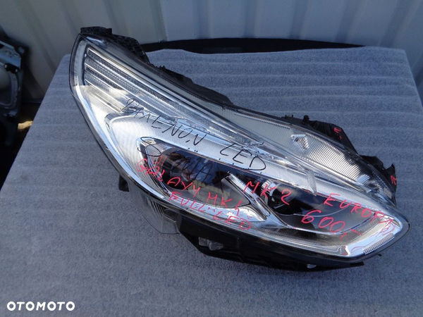 FORD S-MAX MK2 GALAXY MK4 LAMPA PRAWY PRZÓD FULL LED XENON KPL. EUROPA