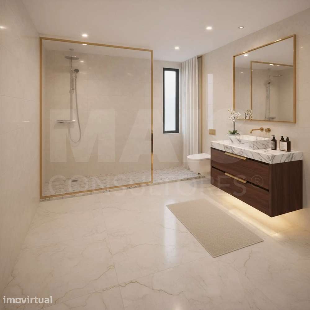 Apartamentos T2, com varanda a 8 minutos da Praia - Grande imagem: 2/6