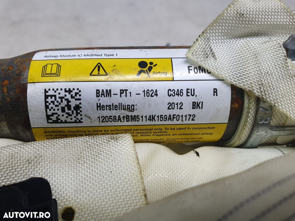 Airbag cortina dreapta  BM51-14K159-AF Ford Focus 3 [2011 - 2015] 2.0 - 2