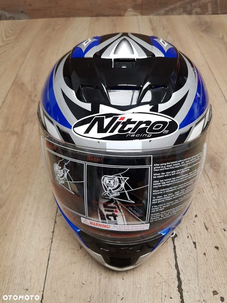 Kask motocyklowy Nitro Racing N510-V rozmiar M 58 - 9