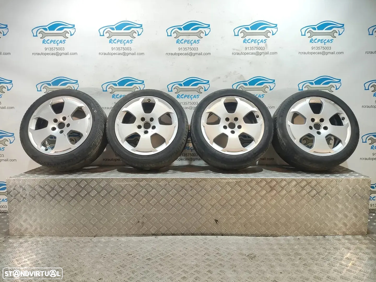 Jantes 17" Audi - A3 - ORIGINAIS - 7.5J | ET56 | 5x112 - 17 Polegadas | 8P0601025C | Jante | 5 x 112 | 225 45 17 | Pneus - 2