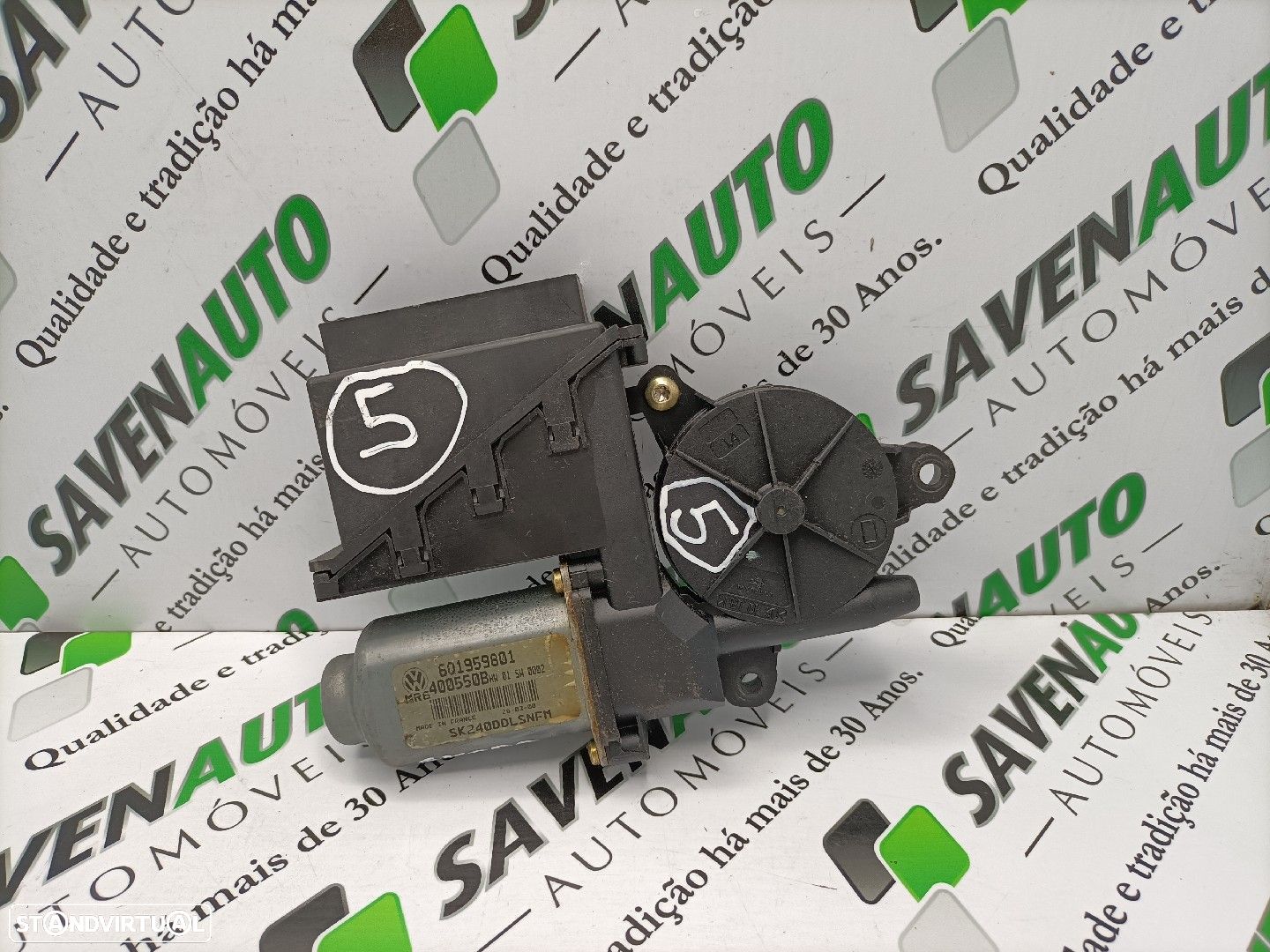Motor Elevador Frente Esquerdo Skoda Fabia I (6Y2) - 1