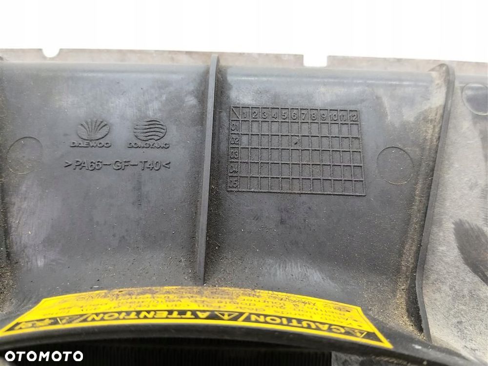 Chłodnica z wentylatorem Daewoo Kalos I 2002-2007 1,4 B 96536525 ORYGINAŁ - 7