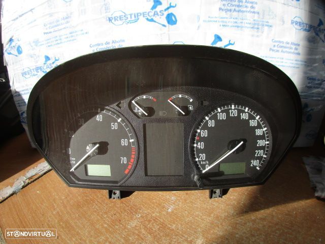 Quadrante 110080015003 6Y1919880B SKODA FABIA 1 COMBI 6Y 2001 1.4I  16V 100CV 5P PRETO KM/H  DIGITAL - 1