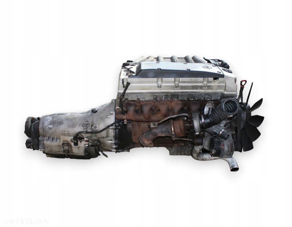 SILNIK DIESEL MERCEDES W210 E300 3.0 TD 606 962 + SKRZYNIA AUT 722 608 - 4
