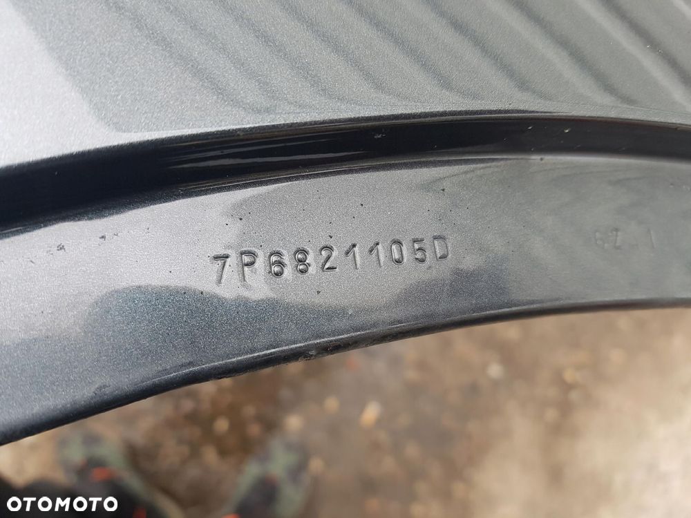 VW TOUAREG II 7P 10-18r BŁOTNIK LEWY PRZÓD LG7W - 6