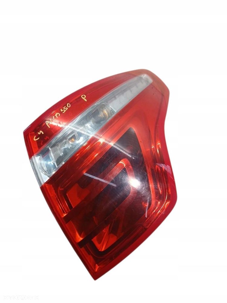 lampa prawa tylna tył citroen c4 picasso i 9653547480 - 2