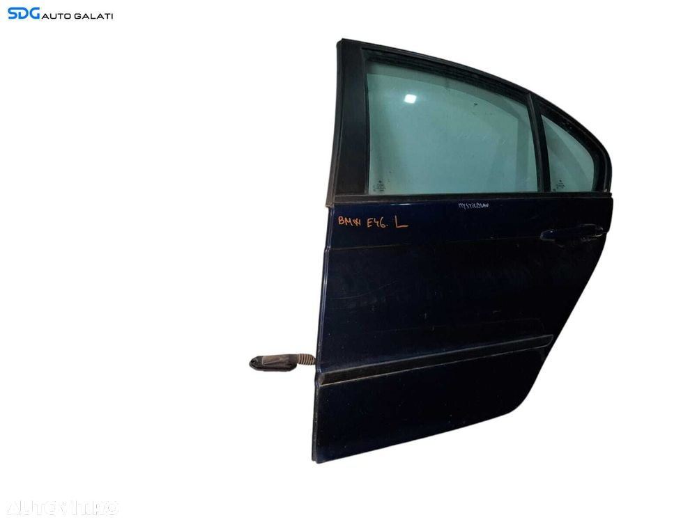 Usa Portiera Stanga Spate Dezechipata BMW Seria 3 E46 Berlina Sedan 1998 - 2006 Culoare Mysticblau [LC0021] - 9