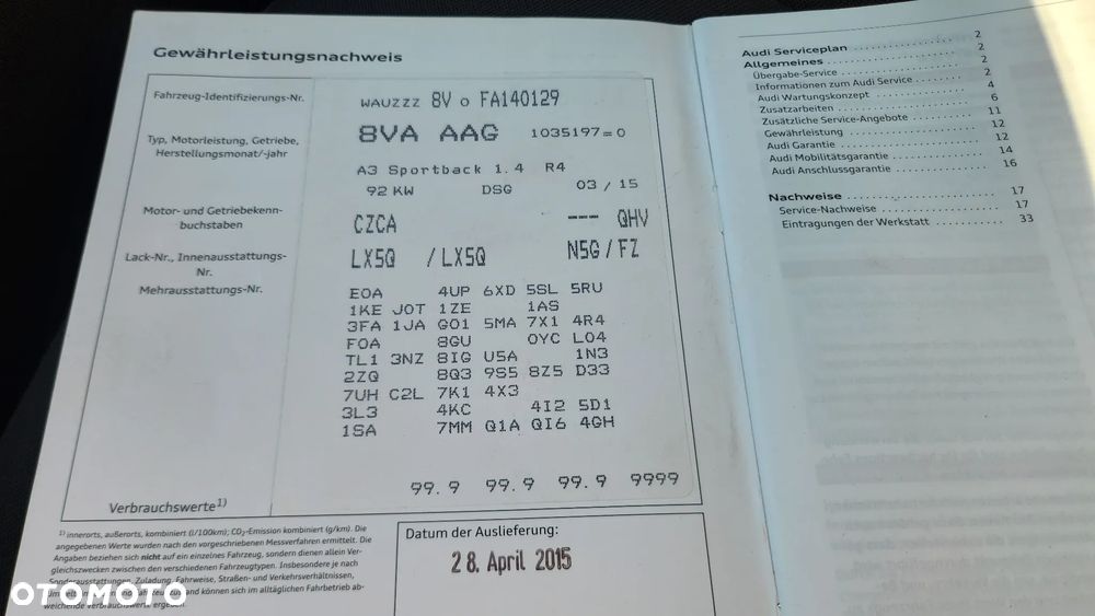 Audi A3 Sportback 1.4 TFSI S tronic Attraction - 24