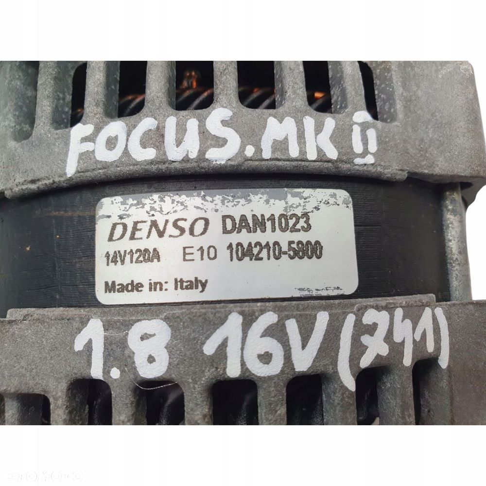 ALTERNATOR Ford C-Max Focus MK2 1.8 16V DAN1023 104210-5800 - 10