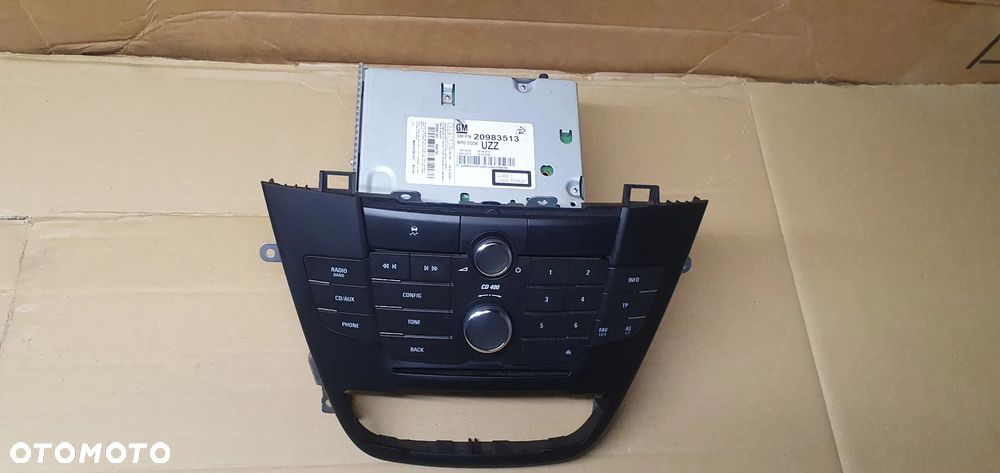 Radio radioodtwarzacz panel radia Opel Insignia A 13321292 20983513 - 2