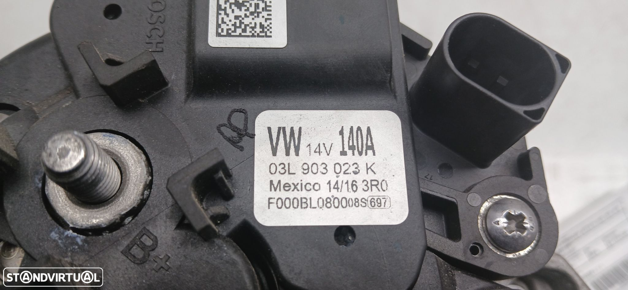 Alternador VOLKSWAGEN Jetta IV (162, 163) - 5
