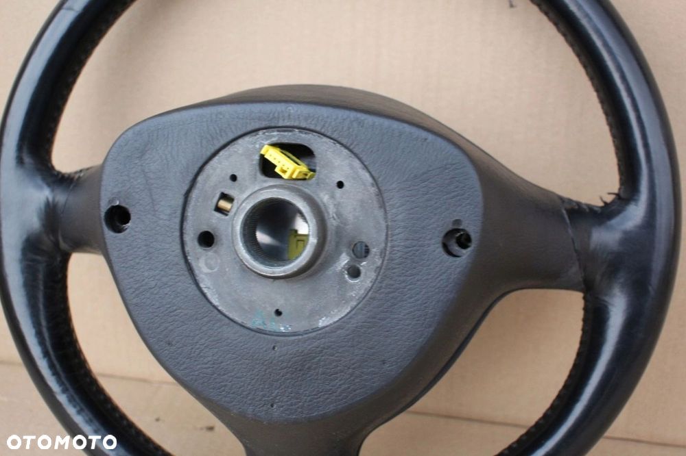 Kierownica Seat Leon I Toledo II oryginalna z poduszką skóra TPO SPORT - 10