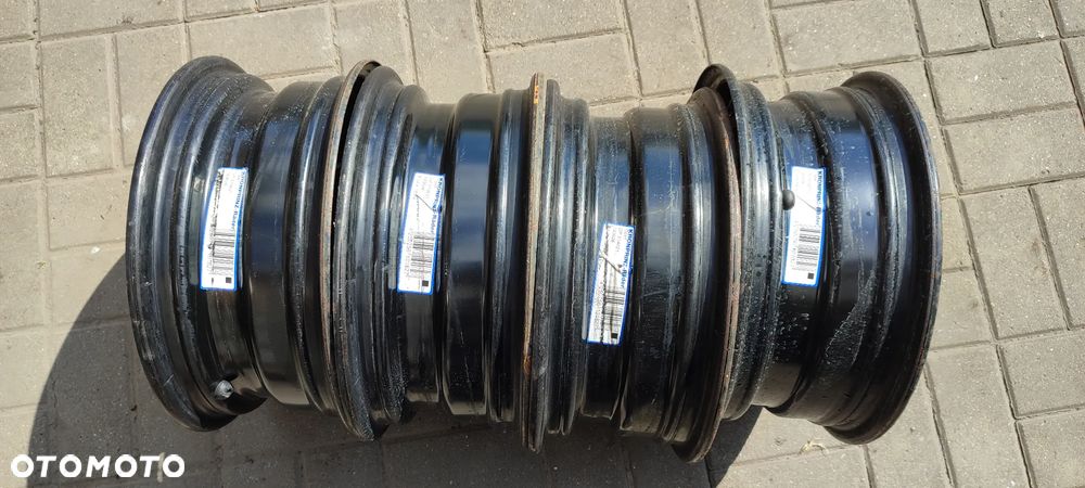 FELGI STALOWE 4x100 5.5Jx14 CALI OPEL CORSA ASTRA ET39 KOMPLET 4 SZTUKI - 10