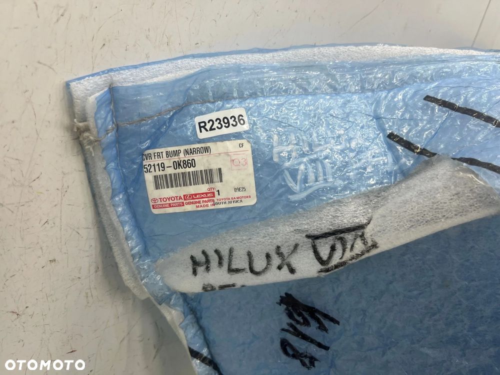 Zderzak przedni Toyota Hilux 8 VIII 15-18r. Przedlift przód nowy oryginalny 52119-0K860 - 16