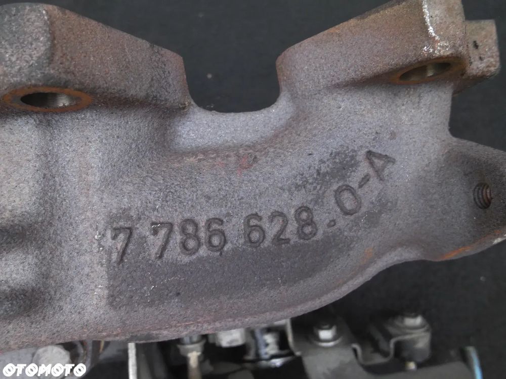 BMW E46 LIFT 2.0D 116KM M47UL TURBINA TURBOSPRĘŻARKA 2247297H KOLEKTOR 77866280A - 5
