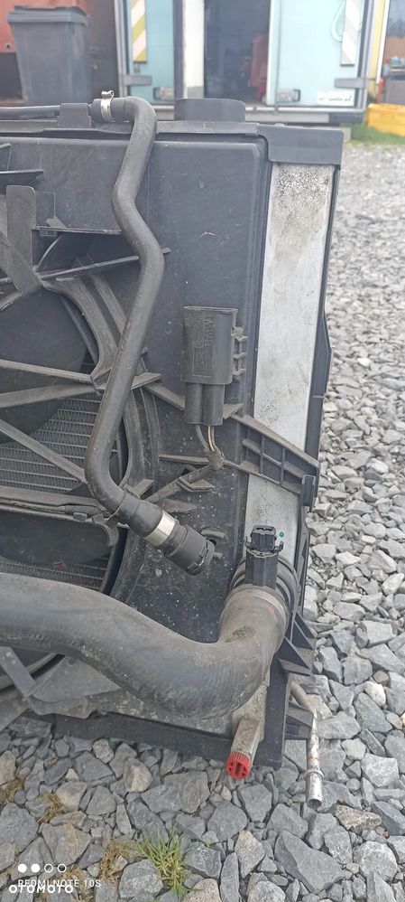 BMW E60 4.4 545 KOMPLET CHŁODNIC Wentylator WODA Wody Klimatyzacji - 9