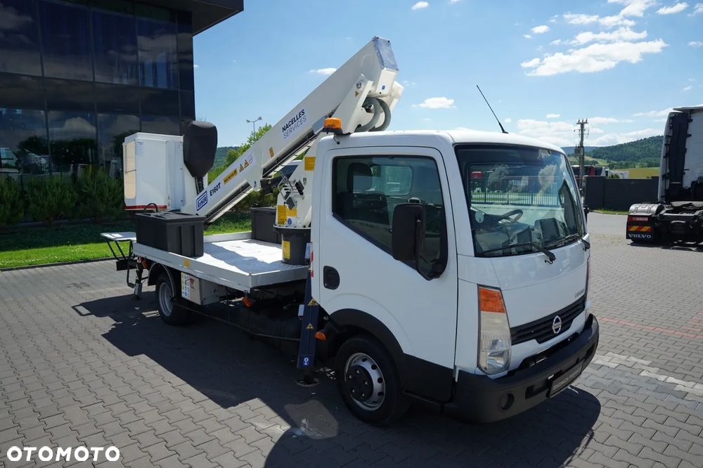 Nissan CABSTAR / PODNOŚNIK KOSZOWY / ZWYŻKA 16,2  METRÓW / GSR E160T /  BLIŹNIAK / UDŹWIG - 200 kg / 4 PODPORY / - 8