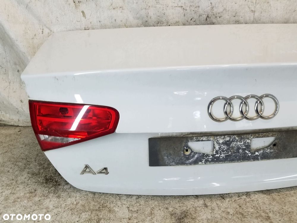 klapa bagażnika tył audi a4 b8 lift sedan kod ls9r - 5