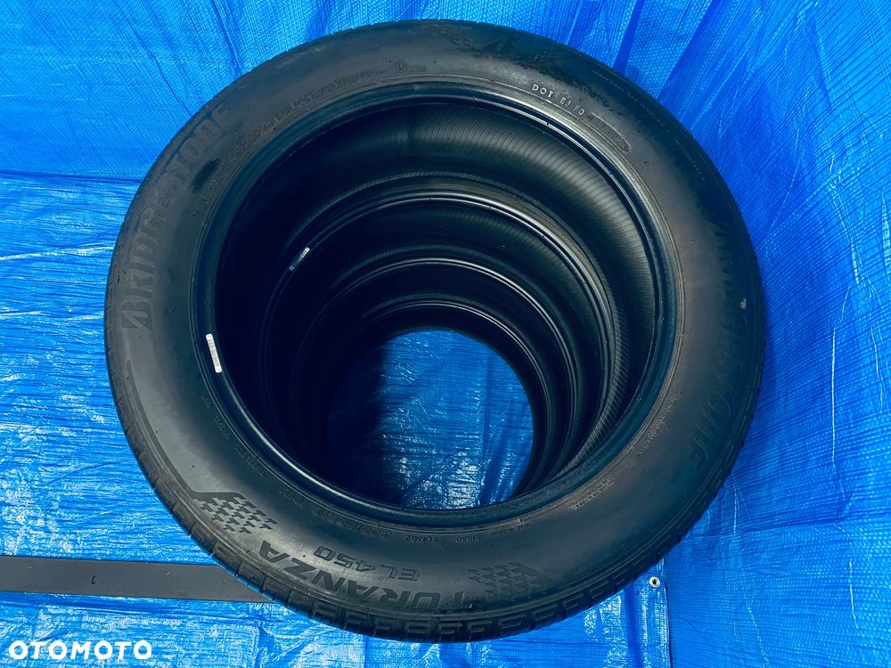 OPONA 19 OPONY LETNIE LATO KOMPLET OPON 4SZT BRIDGESTONE TURANZA EL450  235/55R19 101V BIEŻNIK 5,2MM ROCZNIK 2023R - 7