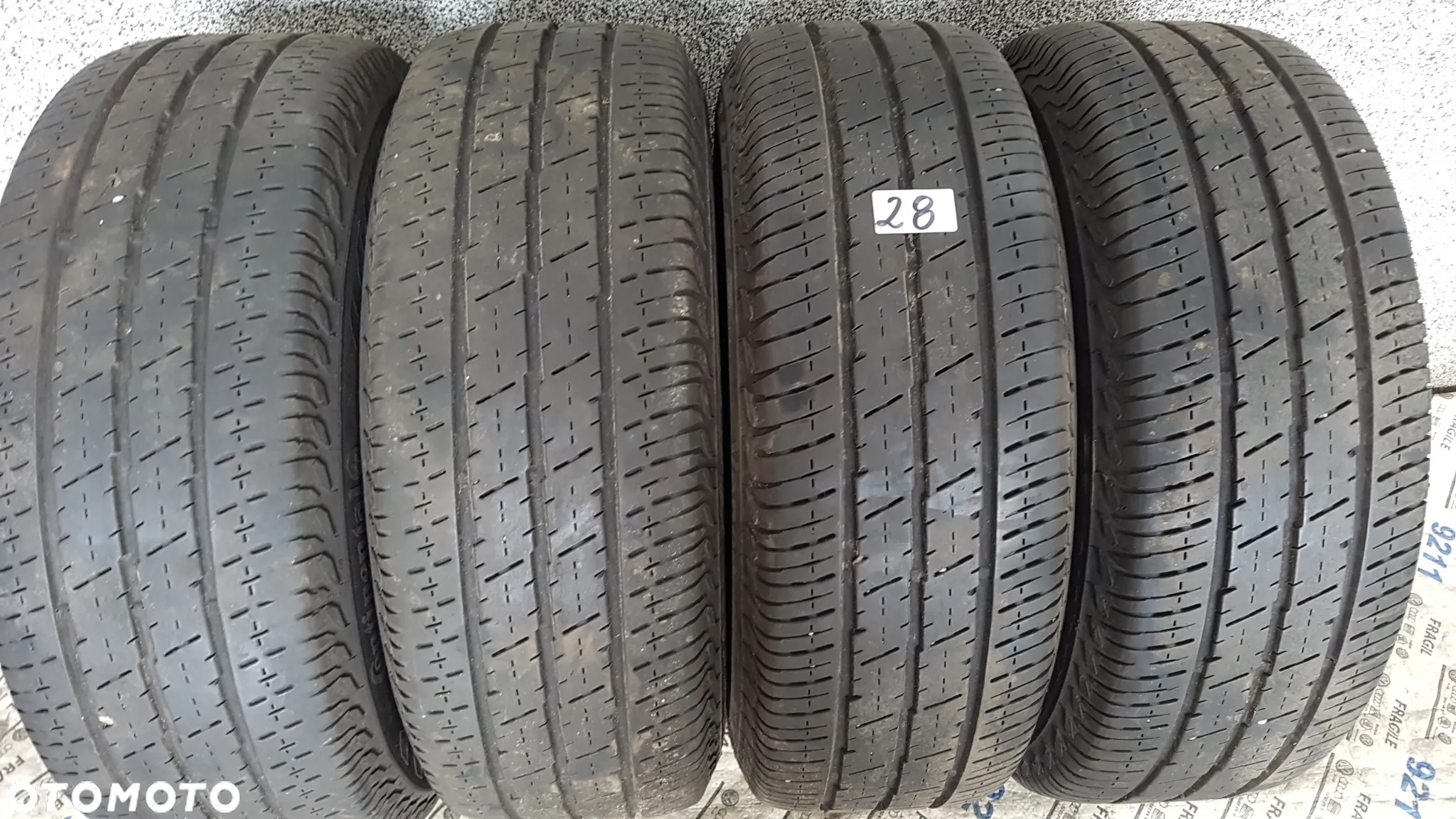 KOŁA LETNIE FORD TRANSIT CUSTOM  5X160  215/65R15C - 21