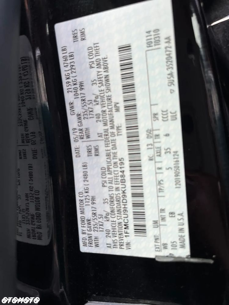 Ford Escape 1.5 EcoBoost AWD SE - 14