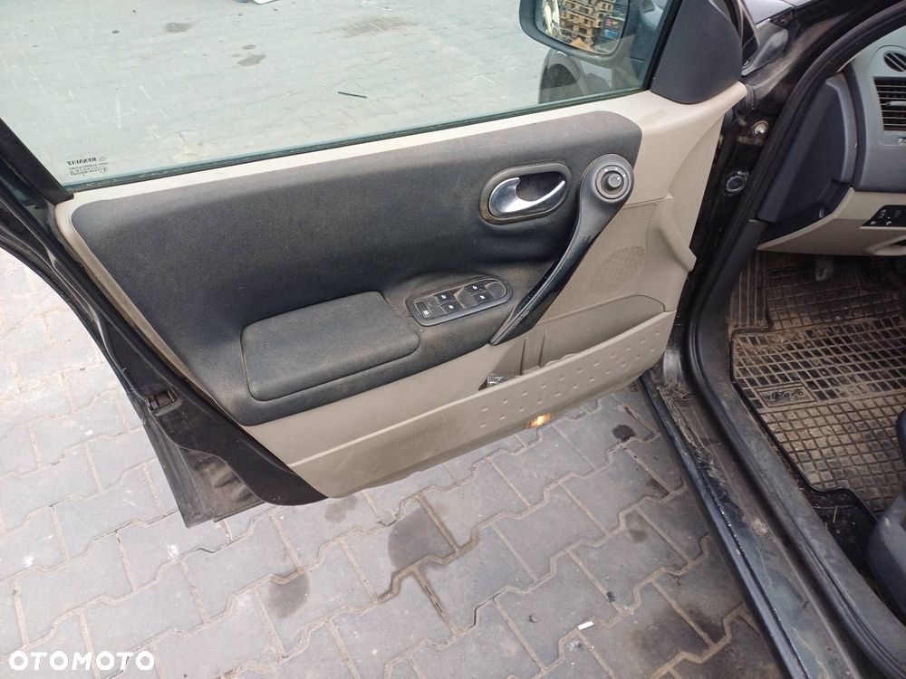 FOTELE KOMPLET LEWY PRAWY KANAPA TYŁ + BOCZKI RENAULT MEGANE II - 5