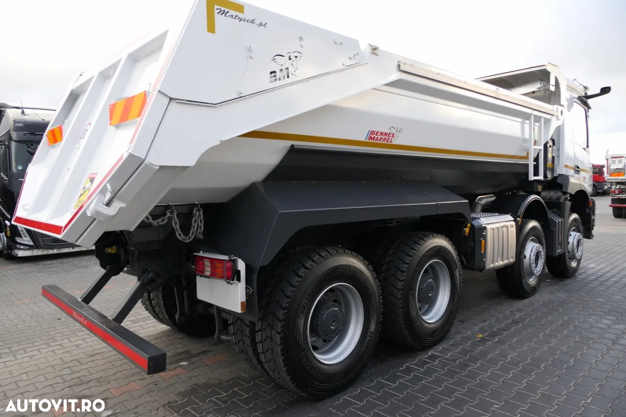 Mercedes-Benz AROCS 3246 / 8x4 / BASCULANTE / BASCULANTE SPATE / EURO 6 / PNEURI 100% - 13