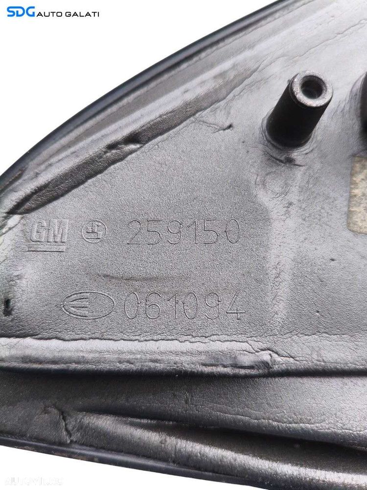 Oglinda Dreapta Electrica Opel Astra G 1998 - 2004 Cod 010548 259150 Culoaere Argintiu (Margine Crapata) [LR1515] - 7