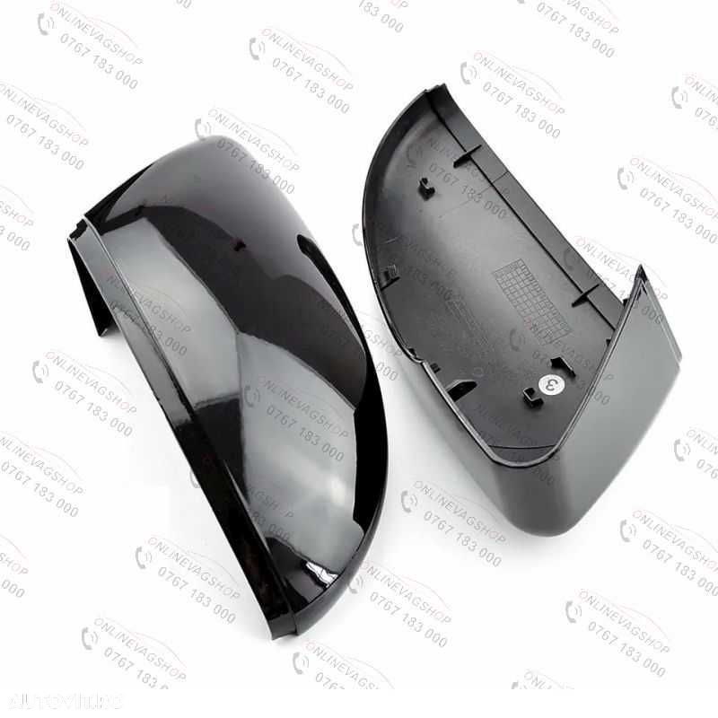 Capace oglinda negru lucios Volkswagen Passat B7, CC, Jetta, Scirocco - 4