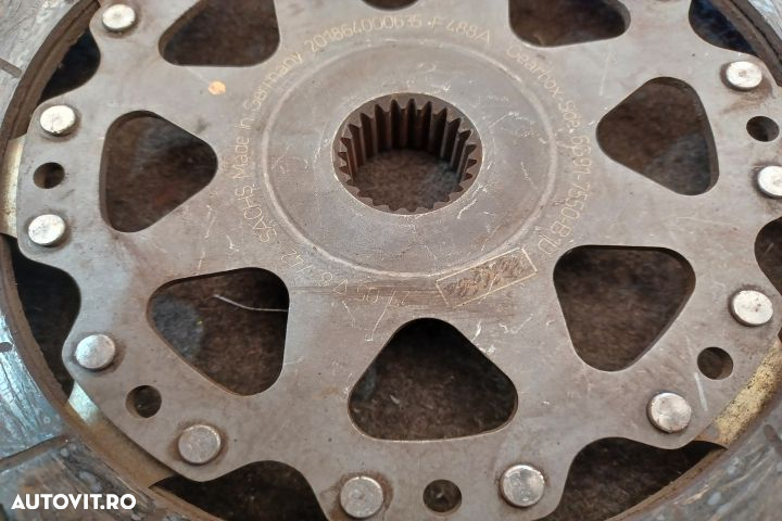 DISC+PLACA  AMBREIAJ 1.8TDCI 2008 201864000635 6G91-7550-B1D 6G91-756 - 3
