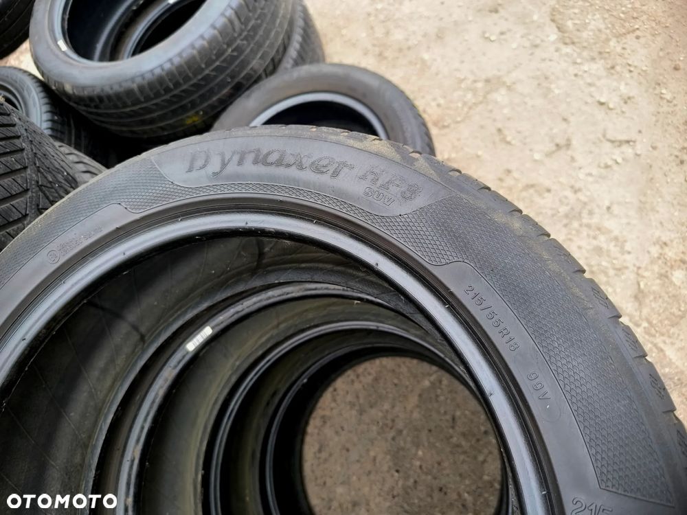 215/55R18 99V Opony Letnie Lato KLEBER DYNAXER HP3 SUV 5,5mm Legnica ALU-RAD 215/55 - 10
