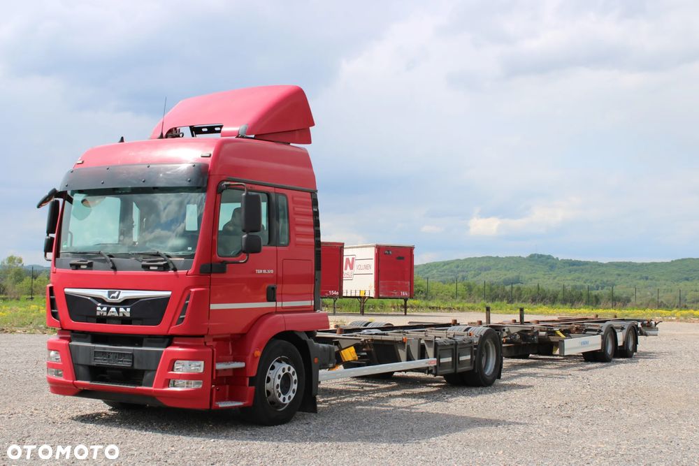 MAN TGM 18.320 BDF Zestaw z przyczepą KRONE TGS TGX TGL Antos Axor Kabina sypialna - 1
