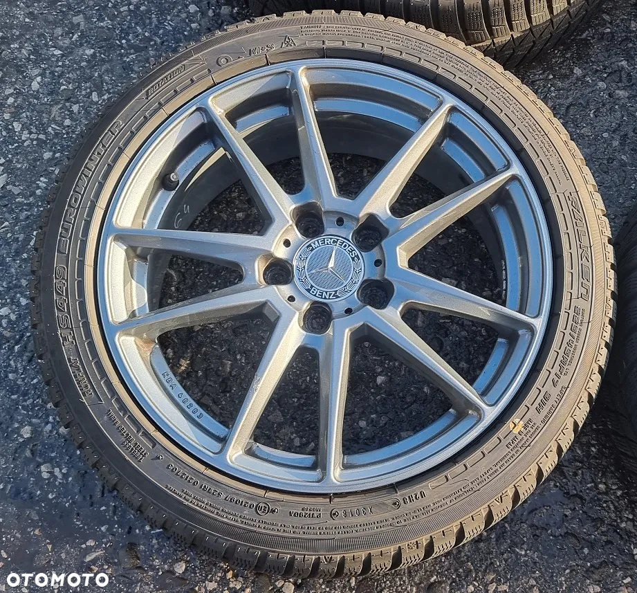 Koła felgi opony ZIMA Mercedes A B Klasa CLA GLA W246 W176 Falken MS449 225/45/17 225/45R17 - 2