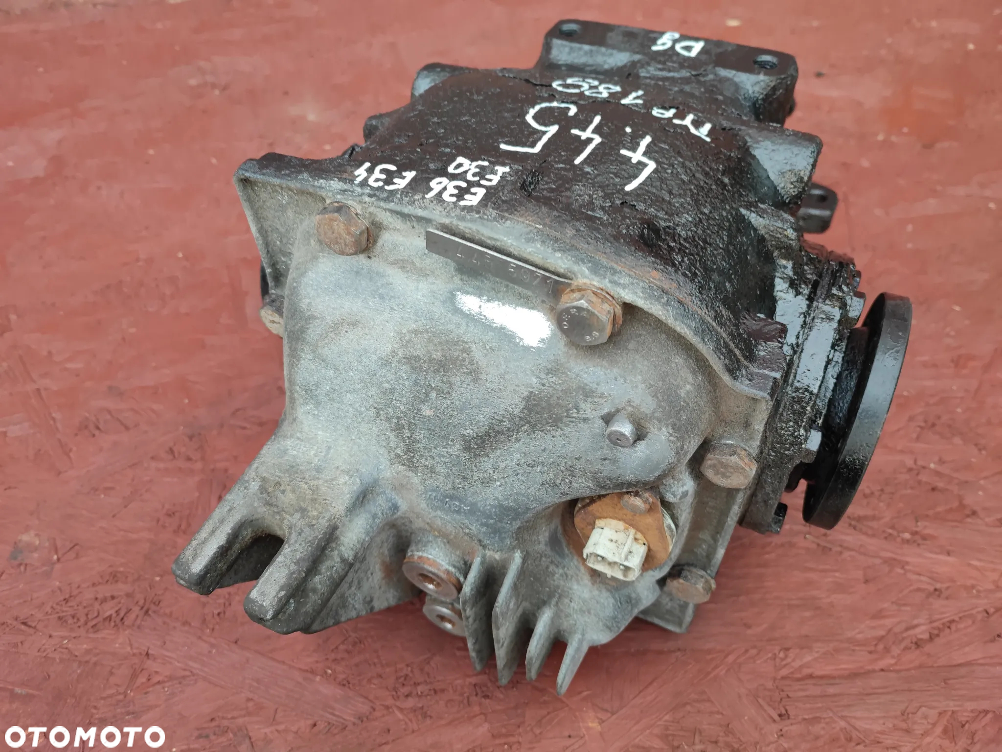 BMW E34 / E36 < COMPACT >  / E30 / E28 / Z3  ORYGINALNY DYFERENCJAŁ / DYFER DUŻA GŁOWA TYP 188 PRZEŁOŻENIE 4.45 OTWARTY O NR. 1 214 249 / 1 212 482 / 1 212 879 OEM - 10