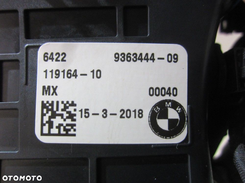 BMW X3 G01 G02 F97 KRATKA NAWIEWU 9363444 51456820690 64229363444 NAWIEW - 9